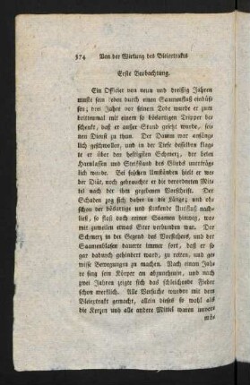 374-379, Erste - Fuenfte Beobachtung