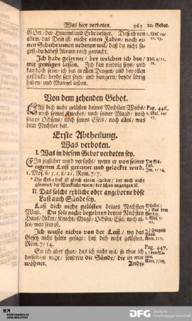 Von dem zehenden Gebot.