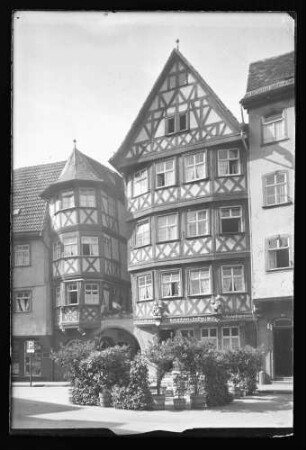 Marktplatz 12 (Konditorei Hahn) mit Durchgang zur Münzgasse
