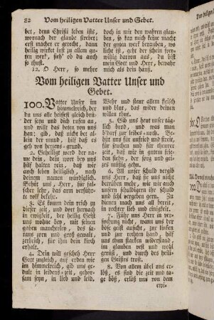 82-84, Vom heiligen Vatter Unser und Gebet (100-103)