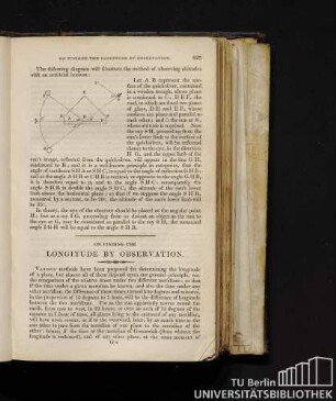 On finding the longitude by observation.