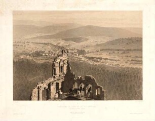 Panorama de Bade et de ses Environs. Vue prise du vieux Chateau Nr. 18
