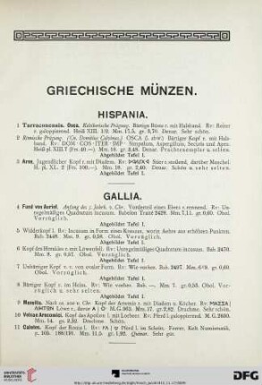 Gallia (Nr. 4-11)