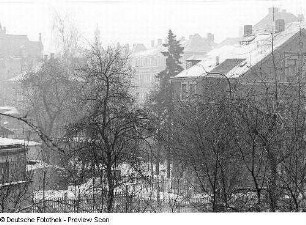 Blick aus der elterlichen Wohnung