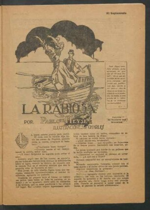 La rabiosa : Ilustraciones de Charles