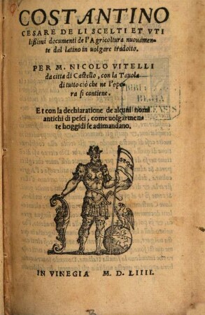 Dell'agricoltura