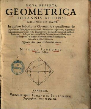 Nova reperta geometrica