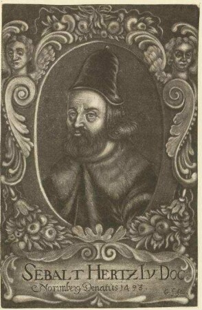 Sebald Hertz, Dr. jur. utr.; gest. 1493