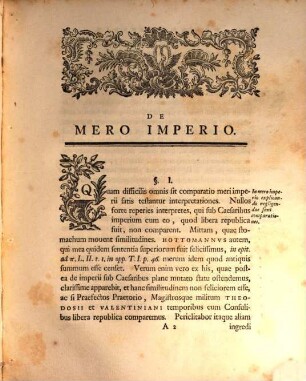 Disp. solenn. de mero imperio