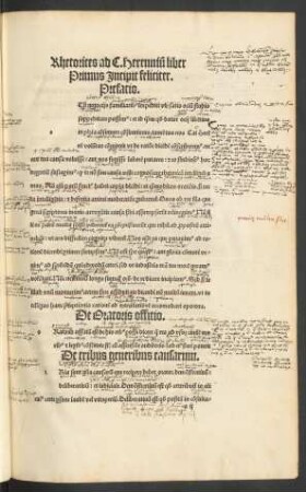 Rhetorices Ad C. Herennium liber Primus Incipit feliciter.