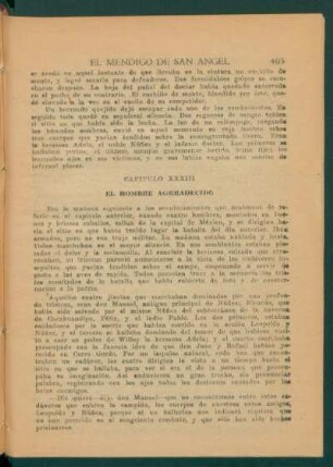 Capítulo XXXIII - El hombre agradecido