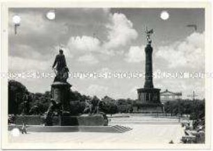 Berlin, Siegessäule und Bismarckdenkmal
