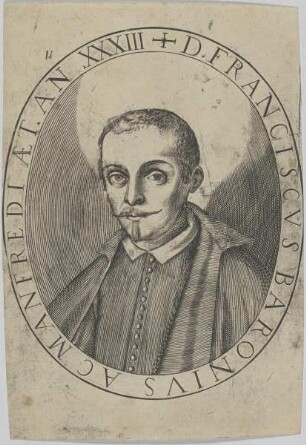 Bildnis des Franciscus Baronius Manfredi