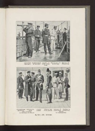 Fig. 422 und 423 Uniformen