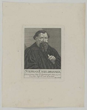 Bildnis des Stephan Engelbrunner
