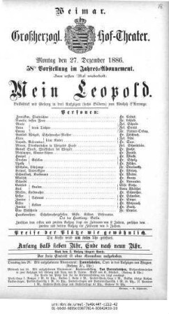 Mein Leopold