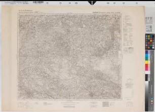 Deutsches Reich Karte des Deutschen Reiches (Großblätter) Deutsche Heereskarte Nr. 59 Haselünne - Vechta - Rheine - Osnabrück 1941 1 : 100 000 55 x 68 Druck Benkhausen