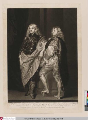 Lord John & Lord Bernard Stuart Sons of Esme Duke of Lenox