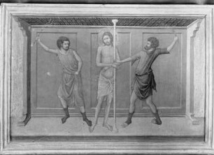Polyptychon vom Hochaltar von Santa Croce, Florenz — Die Geißelung Christi