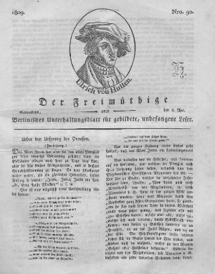 Nro. 90., Sonnabend, den 6. Mai 1809