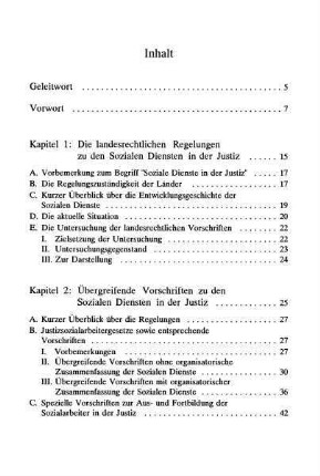 9-14, Inhaltsverzeichnis