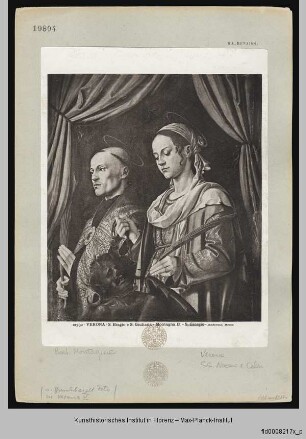 Heiliger Blasius und Heilige Juliana