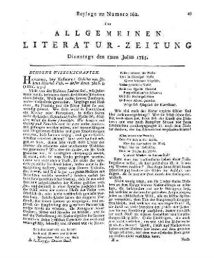 Flögel, K. F.: Geschichte der komischen Literatur. Bd. 2. Liegnitz, Leipzig: Siegert 1785
