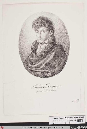 Bildnis Ludwig (eig. Daniel Louis) Devrient
