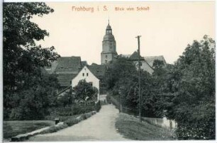 Frohburg. Blick vom Schloss