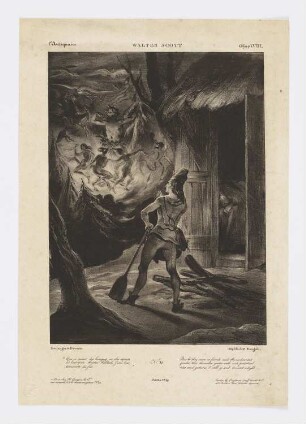 Walter Scott: "L’Antiquaire", aus: Walter Scott "L'Antiquaire", Paris 1829, Kapitel 18