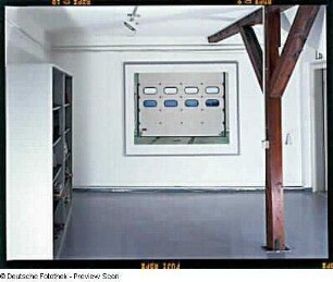 Kunst Haus Dresden : Dresden-Neustadt: Kunst Haus Dresden, Rähnitzgasse 8. Vorraum im Dachgeschoss