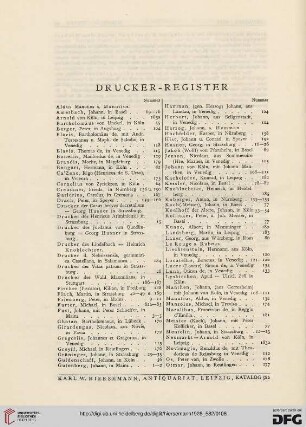 Drucker - Register