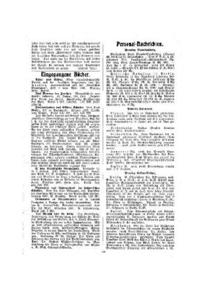 Eingegangene Bücher : Beilage zum Korrespondenz-Blatt Nr. 19