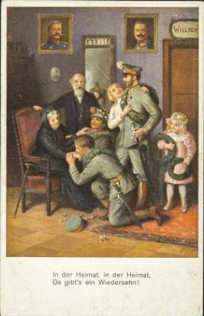 In der Heimat, in der Heimat, Da gibt's ein Wiedersehn!