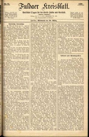 Ausgabe vom Mittwoch, den 24. März 1880.