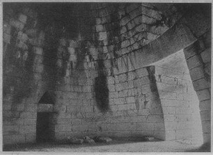 Mykene, Innenansicht des "Schatzhauses d. Atreus"