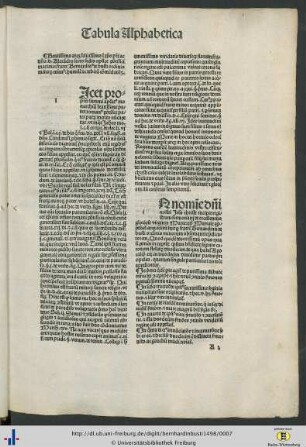 Tabula Alphabetica