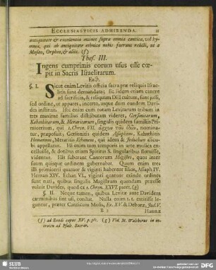 Thes. III. Ingens cumprimis eorum usus esse coepit in Sacris Israelitarum