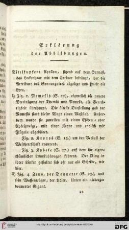 Erklärung der Abbildungen