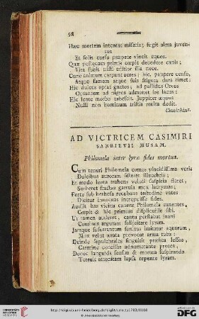 Ad Victricem Casimiri