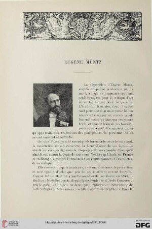 3. Pér. 29.1903: Eugène Müntz