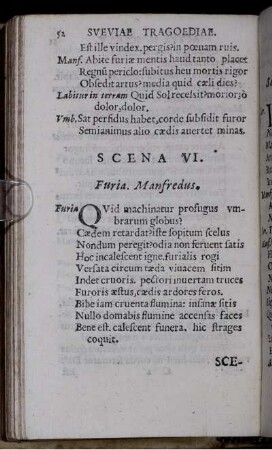 Scena VI. Furia. Manfredus