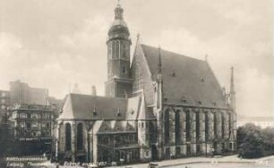 Reichsmessestadt Leipzig: Thomaskirche ; erbaut anno 1482 - 96