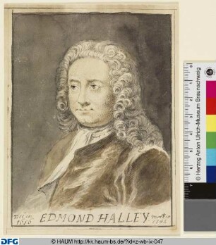 Porträt von Edmond Halley