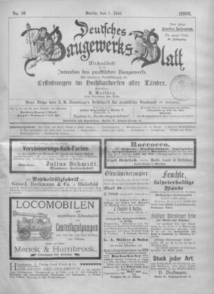 46. Jahrgang. No. 16