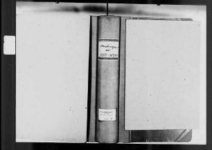 Merchingen, evangelische Gemeinde: Standesbuch 1850-1870