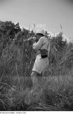 Roger Rössing beim Fotografieren