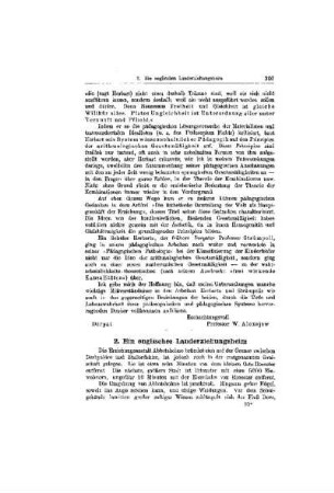 Ein englisches Landerziehungsheim