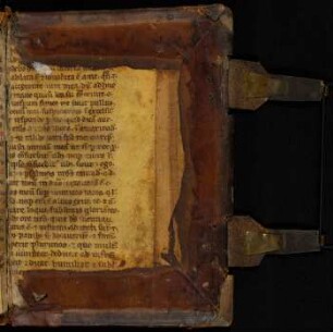 Fragment: Psalterium (13. Jh., 2. Hälfte, siehe auch vorderer Spiegel)