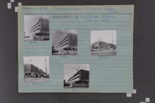 Appartementhaus und Funktionsgebäude der Komischen Oper Unter den Linden. Berlin, Mitte, Unter den Linden/Friedrichstraße